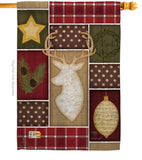 Christmas Noel - Winter Wonderland Winter Vertical Impressions Decorative Flags HG114172 Made In USA