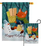 Ready for Holiday - Winter Wonderland Winter Vertical Impressions Decorative Flags HG130298 Made In USA