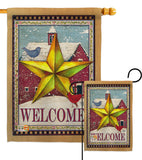 Welcome Winter Farm - Winter Wonderland Winter Vertical Impressions Decorative Flags HG191072 Made In USA