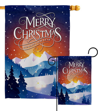 Walking Into Wonderland - Winter Wonderland Winter Vertical Impressions Decorative Flags HG192688 Made In USA