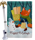 Ready for Holiday - Winter Wonderland Winter Vertical Impressions Decorative Flags HG130298 Made In USA