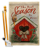 Best Season - Winter Wonderland Winter Vertical Impressions Decorative Flags HG137353 Made In USA