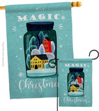 Magic Chritmas - Winter Wonderland Winter Vertical Impressions Decorative Flags HG130293 Made In USA